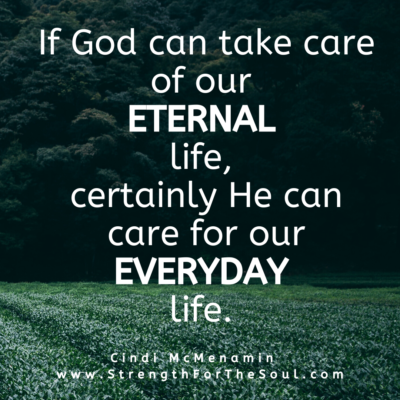 God can provide for our everyday life