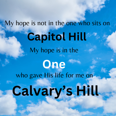 Hope in the One on Calvary's Hill